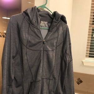 Athleta zip down sweat shirt
